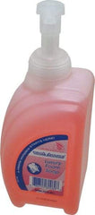 PRO-SOURCE - 950 mL Pump Bottle Foam Soap - Hand Soap, Pink, Tropical Scent - Caliber Tooling