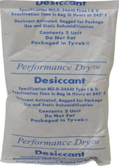 Made in USA - 2 Ounce Desiccant Packet - Silica Gel - Caliber Tooling