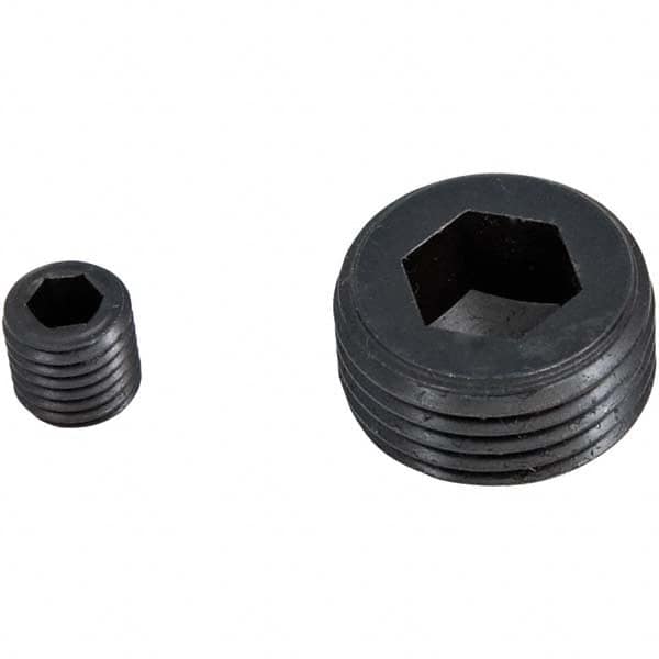 Techniks - End Mill Holder Accessories Type: Set Screw Hole Diameter (Inch): 1/2 - Caliber Tooling