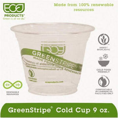 ECO PRODUCTS - Renewable & Compostable Cold Cups - 9 oz - Clear - Caliber Tooling