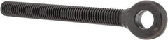 Gibraltar - 5/8-11, External Male Thread, Alloy Steel, Eye Hole Head, Rod End - Black Oxide Finish, 5/8" Shank Diam, 6" Hole Center to End, Grade 4140, 5-1/4" Thread Length - Caliber Tooling