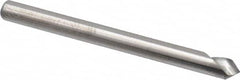 Hertel - 1/8" Head Diam, 1/8" Shank Diam, 1 Flute 82° Solid Carbide Countersink - Caliber Tooling