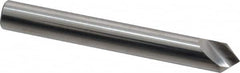 Hertel - 1/4" Head Diam, 1/4" Shank Diam, 1 Flute 82° Solid Carbide Countersink - Caliber Tooling