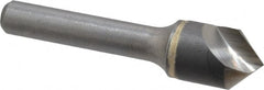 Hertel - 5/8" Head Diam, 3/8" Shank Diam, 1 Flute 90° Solid Carbide Countersink - Caliber Tooling