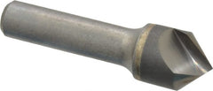 Hertel - 3/4" Head Diam, 1/2" Shank Diam, 1 Flute 90° Solid Carbide Countersink - Caliber Tooling