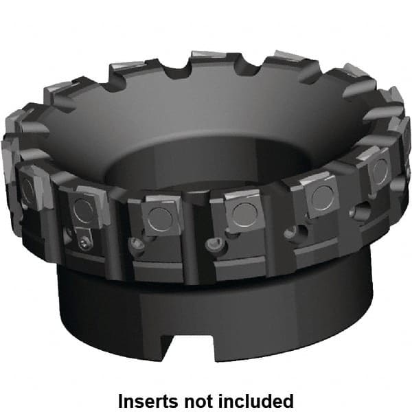 Kennametal - 2" Cut Diam, 3/4" Arbor Hole Diam, Indexable Square-Shoulder Face Mill - Caliber Tooling