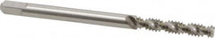 Hertel - #6-32 UNC 2 Flute 2B Bottoming Spiral Flute Tap - High Speed Steel, 2" OAL, Right Hand Flute, Right Hand Thread, H3 - Caliber Tooling