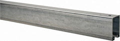 National Mfg. - 6 Ft Long, 450 Lb Capacity, Straight Boxrail - Galvanized, Series 5116 - Caliber Tooling