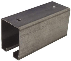 National Mfg. - 8 Ft Long, 450 Lb Capacity, Straight Boxrail - Galvanized, Series 5116 - Caliber Tooling