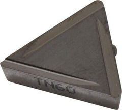 Kyocera - TPGR322 B Grade TN60 Cermet Turning Insert - TiCN/NbC Finish, 60° Triangle, 3/8" Inscr Circle, 1/8" Thick, 1/32" Corner Radius - Caliber Tooling