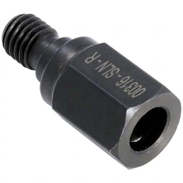 Techniks - Drill Adapters Shank Type: Threaded Shank Type: Straight Shank w/ Flat Adapter - Caliber Tooling