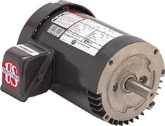 US Motors - 7-1/2 hp, TEFC Enclosure, No Thermal Protection, 3,525 RPM, 208-230/460 Volt, 60 Hz, Three Phase Premium Efficient Motor - Size 213 Frame, C-Face Mount, 1 Speed, Double Shielded Ball Bearings, 19.9-17.9/9.0 Full Load Amps, F Class Insulation - Caliber Tooling