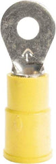 3M - 12-10 AWG Partially Insulated Crimp Connection Circular Ring Terminal - 5/16" Stud, 1.26" OAL x 0.54" Wide, Copper Contact - Caliber Tooling