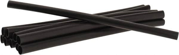 3M - 6" Long, 2:1, Polyolefin Heat Shrink Electrical Tubing - Black - Caliber Tooling