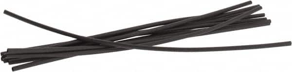 3M - 6" Long, 2:1, Polyolefin Heat Shrink Electrical Tubing - Black - Caliber Tooling