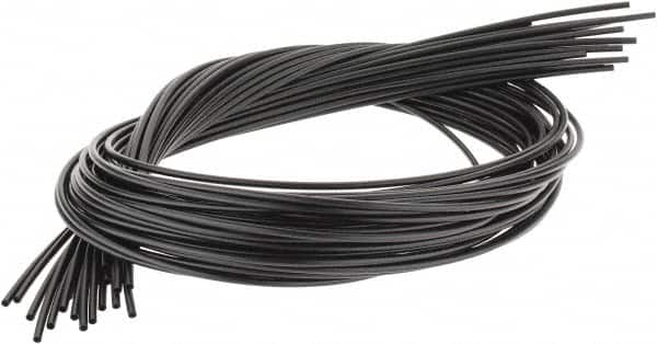 3M - 48" Long, 2.5:1, Polyolefin Heat Shrink Electrical Tubing - Black - Caliber Tooling