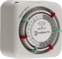 Intermatic - 30 hr Indoor Analog Electrical Timer - 3 On/OF per Day, 125 VAC, 60 Hz, - Caliber Tooling