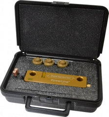 Laser Tools Co. - Green Beam Sheave Alignment System - Includes (3) Retro-Reflective Adjustable Alignment Targets, Foam Filled Hard Carry Case, GL80 PowerLine Sheave Alignment Tool - Caliber Tooling