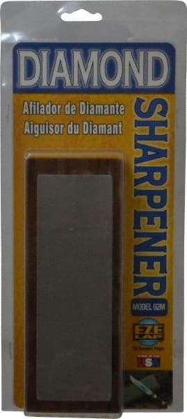 Eze Lap - 6" Long x 2" Wide Diam ond Sharpening Stone - Flat, 400 Grit, Medium Grade - Caliber Tooling