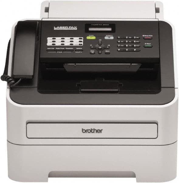 Brother - Silver Fax Machine - Use with Paper - Caliber Tooling