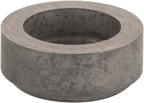 Hertel - 3/8" Inscribed Circle, Round External Turning Shim for Indexables - 3/16" Thick, IRSN Shim Style, Negative Rake, Neutral Cut - Caliber Tooling