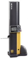 Fowler - 6" Electronic Height Gage - 0.00005" Resolution, Accurate to 0.00013", LCD Display, USB, RS-232 Data Output - Caliber Tooling