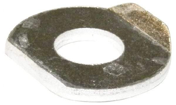 Gibraltar - Zinc Plated, Carbon Steel, Flanged Washer for 1/2" Diam Clamp Spindle - 1/2-13 Thread, 0.53" Hole Diam, 1-1/4" Overall Diam, 0.88" Between Flanges - Caliber Tooling