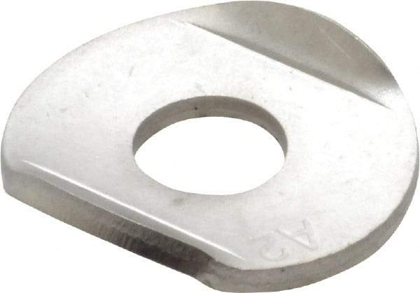 Gibraltar - Stainless Steel, Flanged Washer for 5/16" Diam Clamp Spindle - 5/16-18 Thread, 0.33" Hole Diam, 0.88" Overall Diam, 0.63" Between Flanges - Caliber Tooling