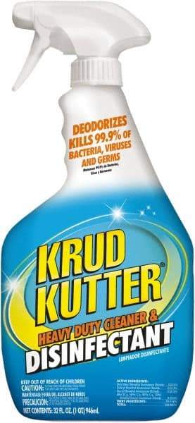 Krud Kutter - 32 oz Spray Bottle Disinfectant - Liquid, Disinfectant, Mild - Caliber Tooling