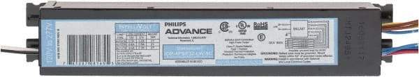 Philips Advance - 4 Lamp, 120-277 Volt, 0.45 to 0.83 Amp, 0 to 39 Watt, Programmed Start, Electronic, Nondimmable Fluorescent Ballast - 0.71, 0.76 Ballast Factor, T8 Lamp - Caliber Tooling