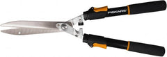 Fiskars - Telescopic Hedge Shears - 10" Long Steel Blade, 33" Long Handle with Grips - Caliber Tooling