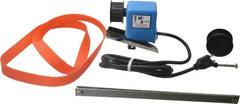 Mini-Skimmer - 24" Reach, 0.25 GPH Oil Removal Capacity, 115 Max Volt Rating, Belt Oil Skimmer - 40 to 125°F - Caliber Tooling