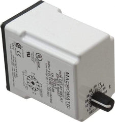 Macromatic - 11 Pin, Multiple Range DPDT Time Delay Relay - 10 Contact Amp, 120 VAC/VDC, Knob - Caliber Tooling