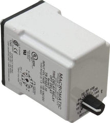 Macromatic - 11 Pin, Multiple Range DPDT Time Delay Relay - 10 Contact Amp, 120 VAC/VDC, Knob - Caliber Tooling