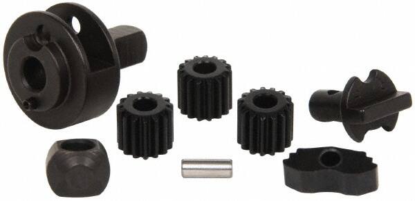 PRO-SOURCE - For Use with 1/4 Stubby Pneumatic Ratchet Wrench 5550008345JP, Rebuild Kit - (3) Idler Gears 32-301223, Drive Bushing 32-301231, Ratchet Pawl 32-301237, Reverse Button 32-301233, Pin PN03030808, 1/4 Ratchet Anvil 32-301238 - Caliber Tooling