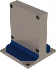 Jergens - 19.685" Square Fixture Column - Flat Plate Surface, Steel, 20" Base Width x 20" Base Length - Caliber Tooling