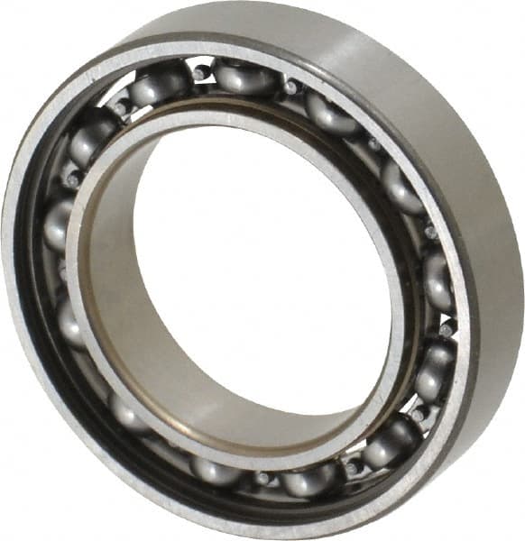 SKF - 20mm Bore Diam, 32mm OD, Open Thin Section Radial Ball Bearing - 7mm Wide, 1 Row, Round Bore, 337 Lb Static Capacity, 607 Lb Dynamic Capacity - Caliber Tooling