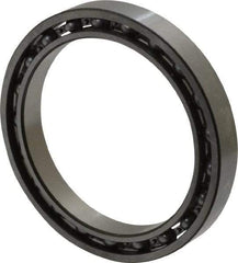 SKF - 40mm Bore Diam, 52mm OD, Open Thin Section Radial Ball Bearing - 7mm Wide, 1 Row, Round Bore, 776 Lb Static Capacity, 1,110 Lb Dynamic Capacity - Caliber Tooling