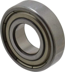 SKF - 10mm Bore Diam, 22mm OD, Double Shield Thin Section Radial Ball Bearing - 6mm Wide, 1 Row, Round Bore, 169 Lb Static Capacity, 438 Lb Dynamic Capacity - Caliber Tooling