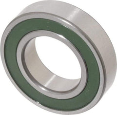 SKF - 15mm Bore Diam, 28mm OD, Double Seal Thin Section Radial Ball Bearing - 7mm Wide, 1 Row, Round Bore, 459 Lb Static Capacity, 906 Lb Dynamic Capacity - Caliber Tooling