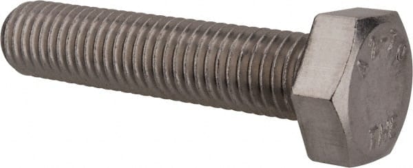 Value Collection - M12x1.75mm Metric Coarse, 55mm Length Under Head Hex Head Cap Screw - Caliber Tooling