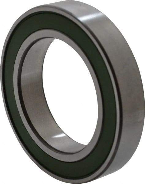 SKF - 35mm Bore Diam, 55mm OD, Double Seal Thin Section Radial Ball Bearing - 10mm Wide, 1 Row, Round Bore, 1,390 Lb Static Capacity, 2,150 Lb Dynamic Capacity - Caliber Tooling