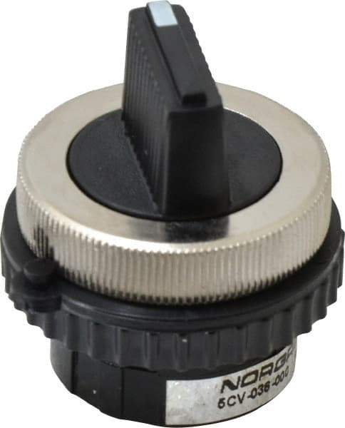 Norgren - 10-32 UNF Selector Valve - 3-Way, 6 Position, 0.03 CV Rate & Rotary Switch Detented - Caliber Tooling