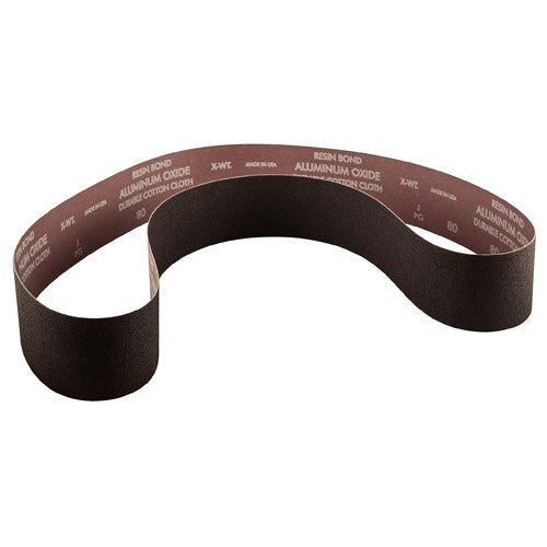 4″ × 36″ Metalite R228 Narrow Belt 50 Grit Aluminum Oxide - Caliber Tooling