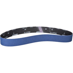 2 × 48″ BlueFire Cloth Narrow Benchstand Belt 150 Grit R823P Zirconia Alumina - Caliber Tooling