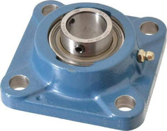 SKF - 1" ID, 4-Bolt Flange - 2-3/4" Btw Mnt Hole Ctrs - Caliber Tooling