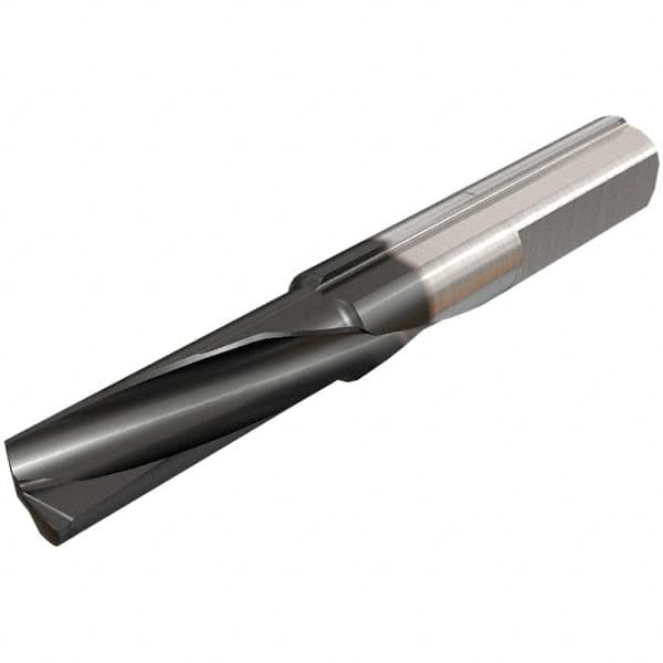 Iscar - 5mm Min Bore Diam, 15mm Max Bore Depth, 6mm Shank Diam, Helical Boring Bar - 0.3mm Corner Radius, Right Hand Cut, Solid Carbide, TiAlN Finish - Exact Industrial Supply