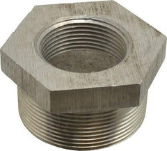 Latrobe Foundry - 2 x 1-1/4" Aluminum Pipe Hex Bushing - 150 psi, M x F End Connection, Grade 356-F - Caliber Tooling