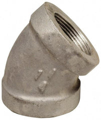 Latrobe Foundry - 1-1/2" Aluminum Pipe 45° Elbow - 150 psi, F End Connection, Grade 356-F - Caliber Tooling