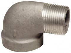 Latrobe Foundry - 3/8" Aluminum Pipe 90° Street Elbow - 150 psi, M x F End Connection, Grade 356-F - Caliber Tooling